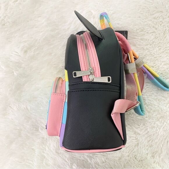 Loungefly Disney Mickey Mouse Pastel Rainbow Mini Backpack ? main image 7